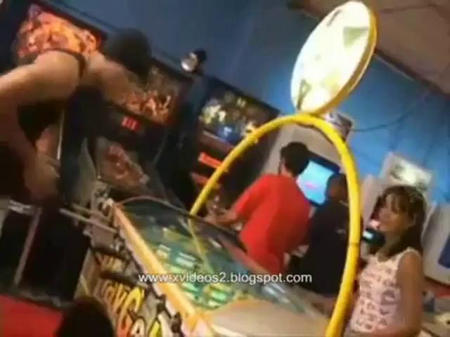 Brazilian Arcade Adventure: Blowjob, Doggy & Cowgirl Sex Scene