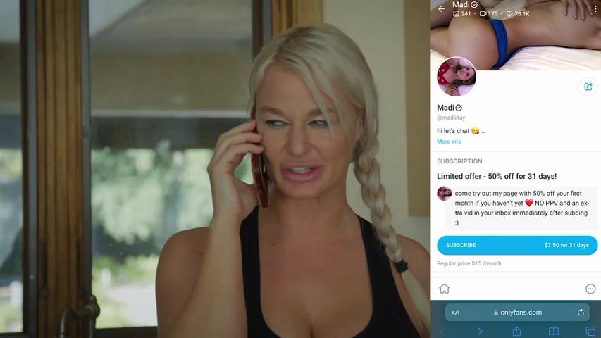 Mature Stepmom Fixes My Erection with Blowjob and Curvy Body