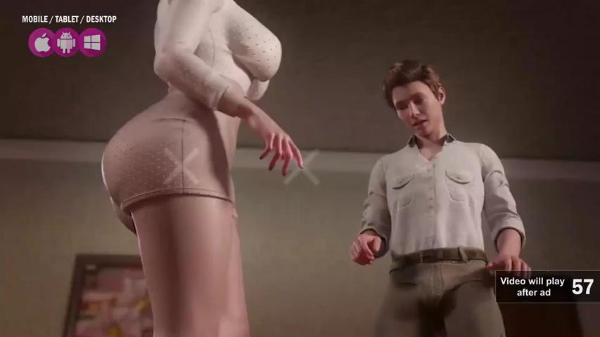 Morning Creampie Fantasy: Blowjob, Doggy, Cowgirl Sex