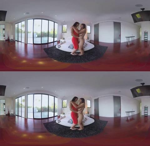 Passionate Lesbian Threesome with Big Tits and Intense Blowjob